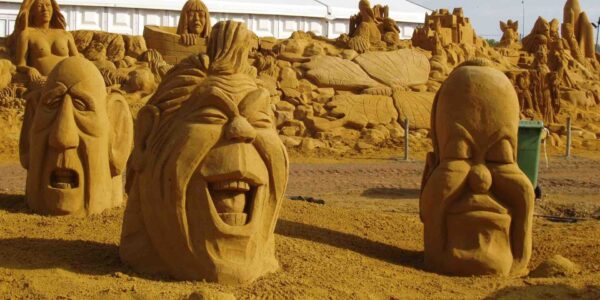 USA-Presidents-Caricature-Sculptures