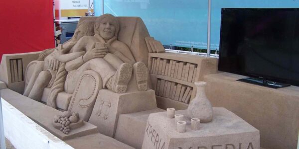 Sand-Art-For-Technology-Brand