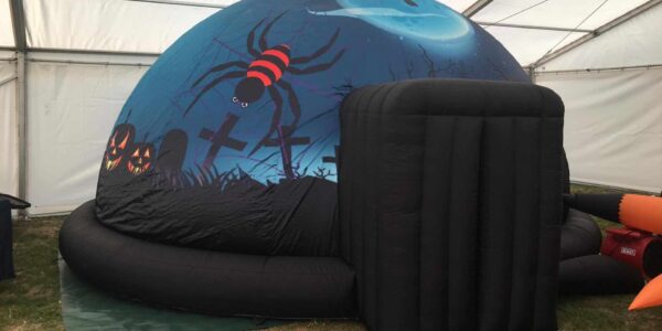 Inflatable-Dome-Decorated-For-Halloween