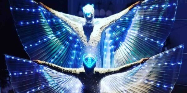 Futuristic-Themed-LED-Performers