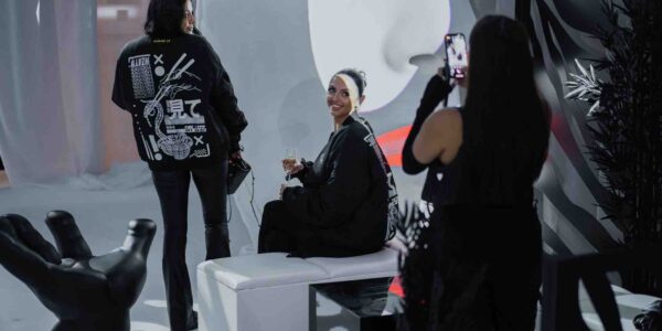 Guest-Posing-in-Photo-Area-at-Influencer-Party