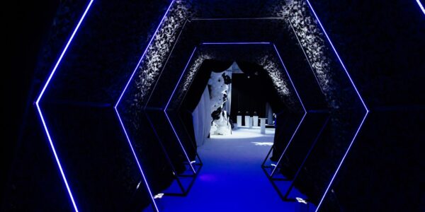 Hexagon-LED-Entrance-Sidemen-2022-Charity-Match-After-Party