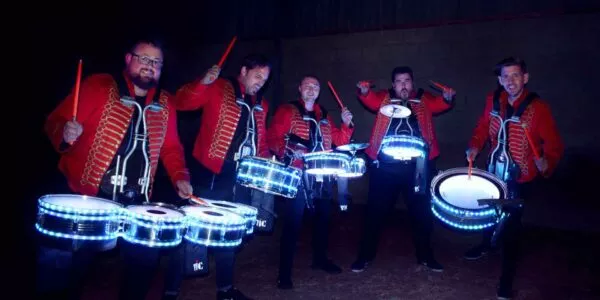 LED-Drumming-Group-For-Hire