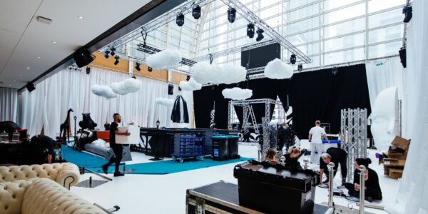 Setting-Up-Event-Space-Sidemen-2022-Charity-Match-After-Party
