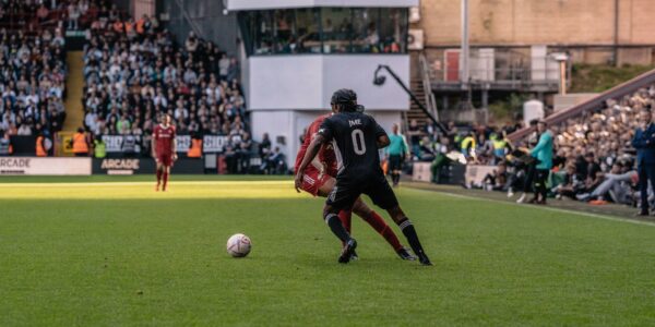 Sidemen-Charity-Football-Match-2022-JME-On-Pitch