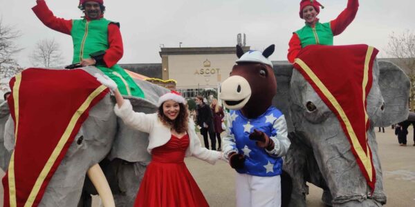 Elephant-Entertainers-At-Ascot