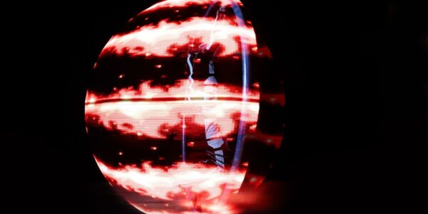 Glowing-Cyr-Wheel-Spinning