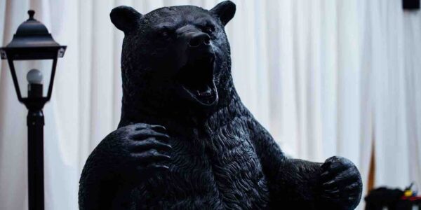 Black-and-White-Circus-Bear-Prop