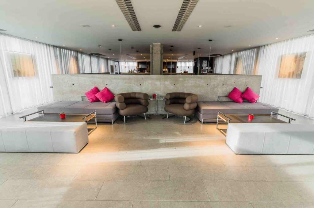 Curzon Bloomsbury bar area for networking before, during and after conference event.