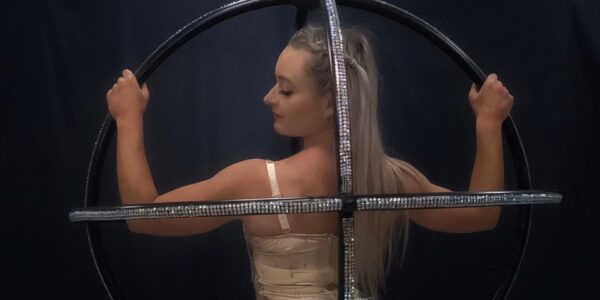 Glitter-Themed-Aerial-Performer