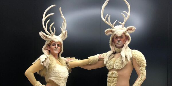 Human-Reindeer-Performers