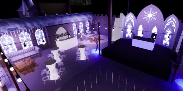 Netflix-Christmas-Event-Design-Render