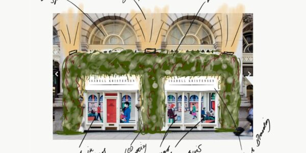 Retail-Storefront-Christmas-Decoration-Drawing