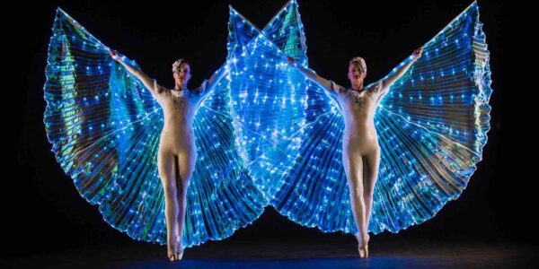 Ballet-Performers-With-LED-Wings