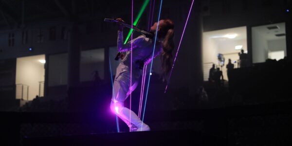 Musical-Laser-Violin-Performance