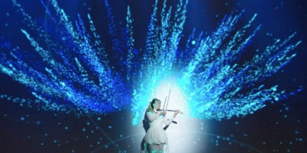 Violin-Projection-Show-For-Hire