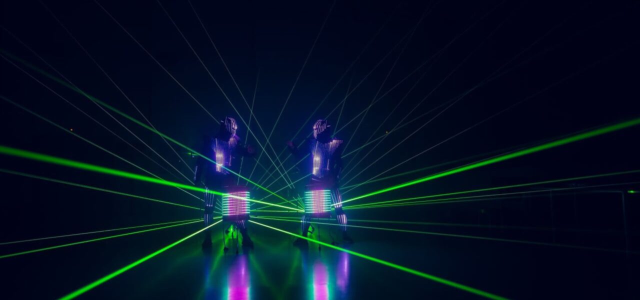 LED-Drummers-Duo