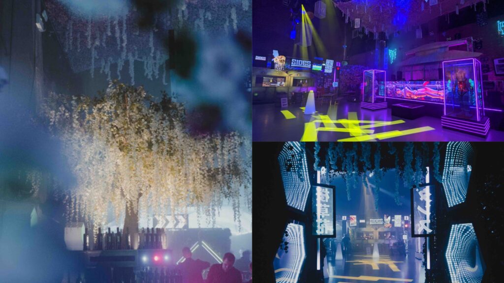 Neon Tokyo Themed Events designed by Julia Charles Event Management.
