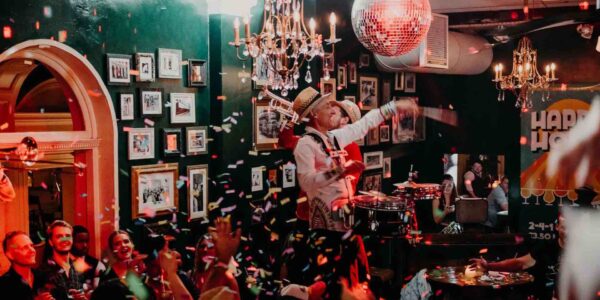 Party-Brass-Band-Performing-Inside