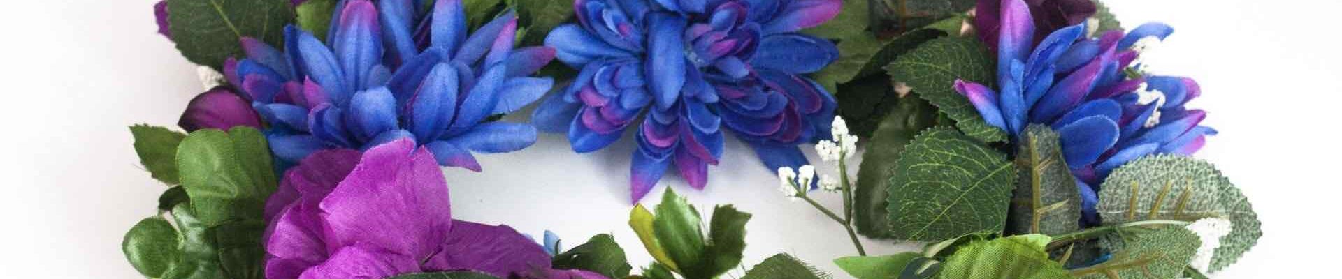 Blue-And-Purple-Flower-Crown Blue-And-Purple-Flower-Crown