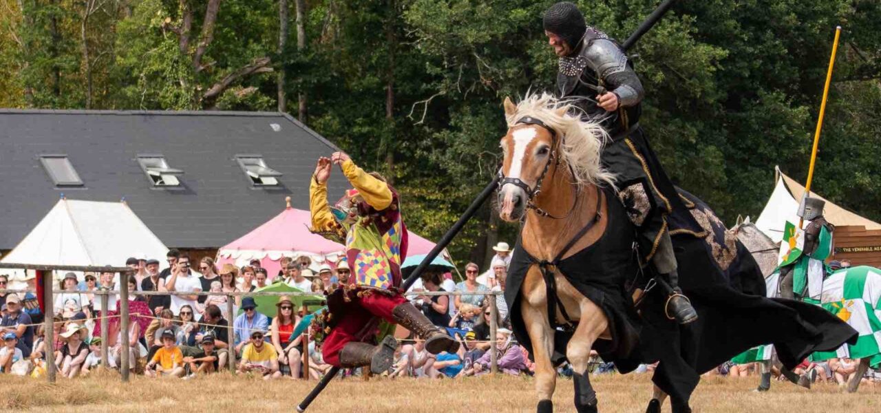 Jousting-And-Stunts-Man-In-Air