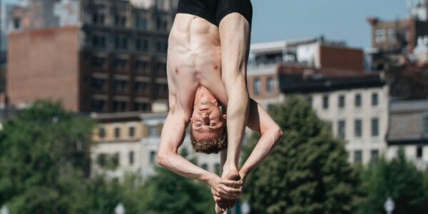 Aerial-Entertainer-Holding-Foot