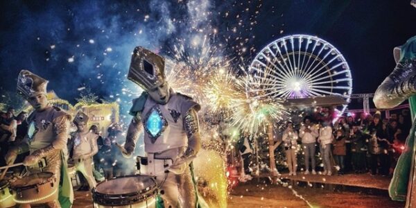 Colourful-LED-Drum-Show