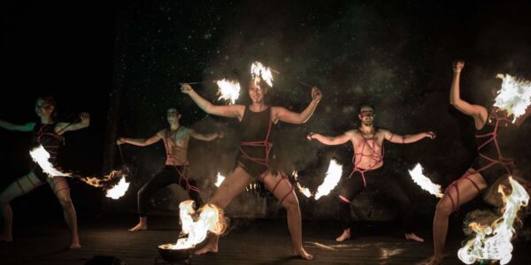 Drumming-Tribal-Fire-Dance