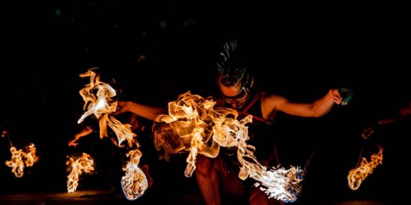 Fire-Performer-with-Blue-Hair