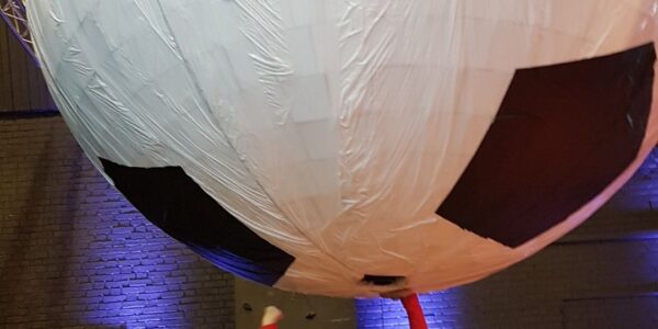 Giant-Mirror-Ball-Custom-Football