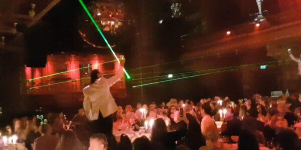 Laser-Harp-Entertainers-Dinner