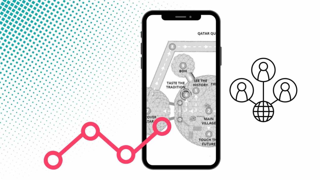Within the app, users can locate one another with ease, making it easier to network at your event.
