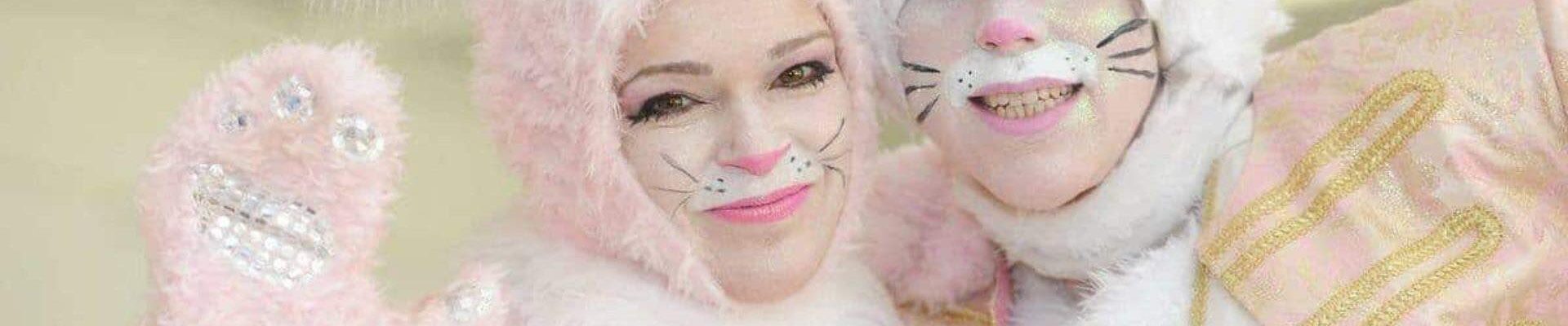 Pink-Glittery-Easter-Bunny-Walkabout-Entertainers