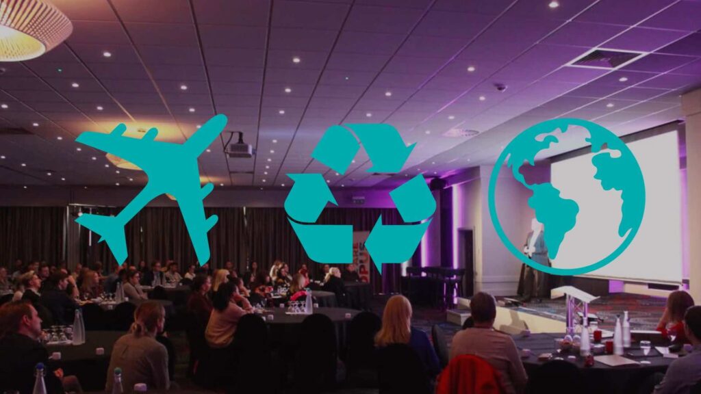 Sustainable conference management available in the UK and Internationally.