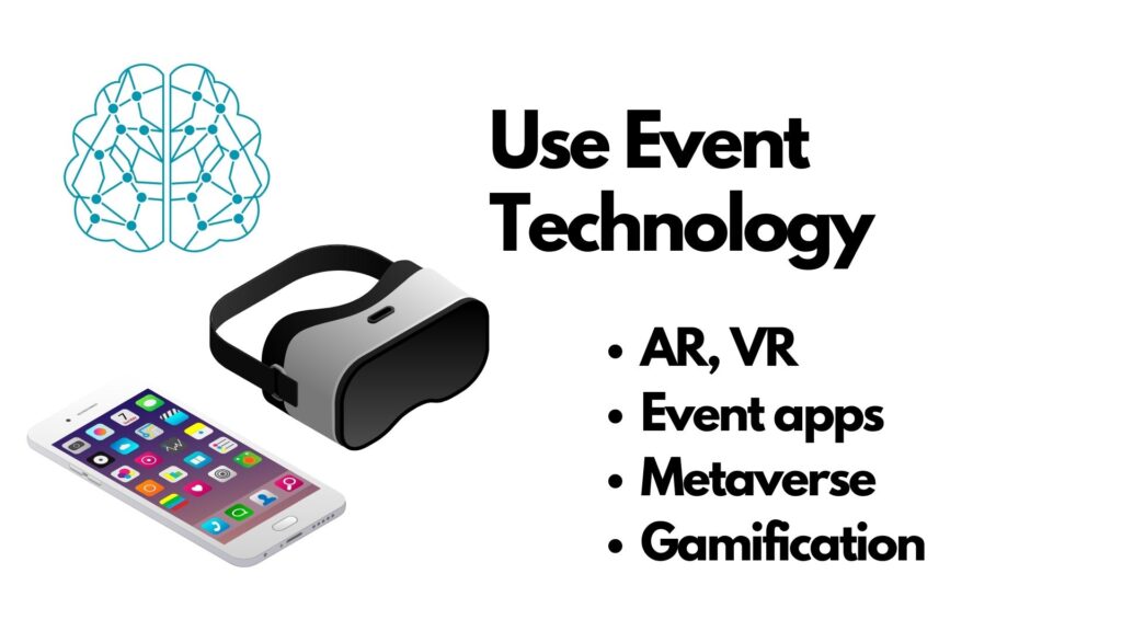Infographic showing what technology to consider in your fan zone.