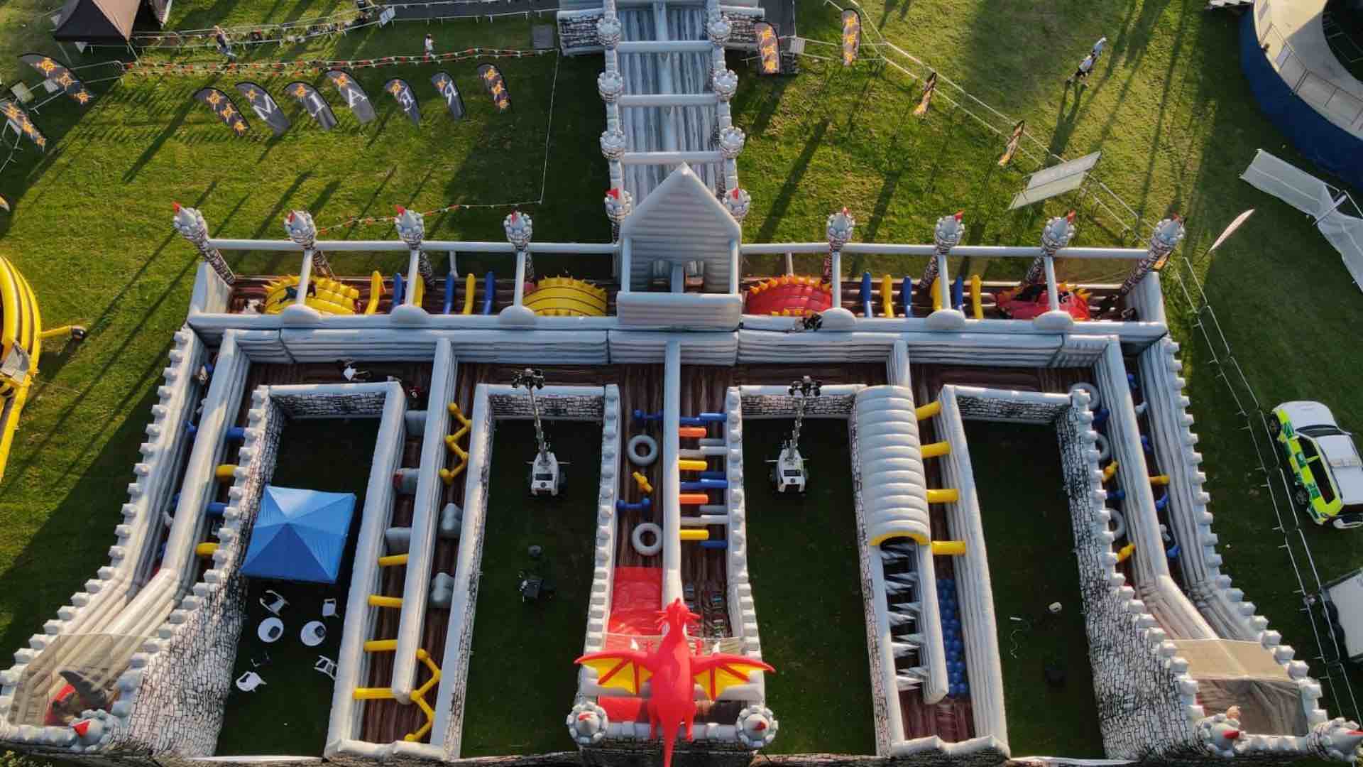 Children s Inflatable Obstacle Course Huge Family Event Fun Children s Inflatable Obstacle Course Huge Family Event Fun