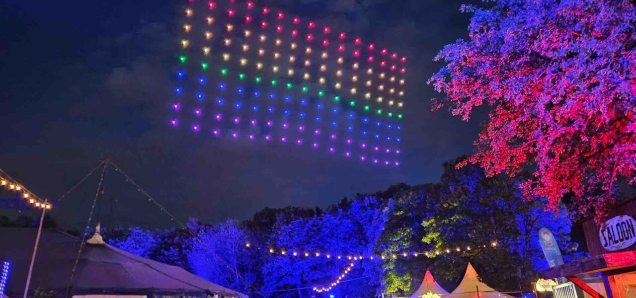 Drone-Show-Event-Over-A-Crowd
