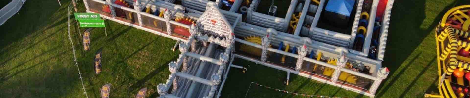 Inflatable-Obstacle-Course-From-Above. Inflatable-Obstacle-Course-From-Above.