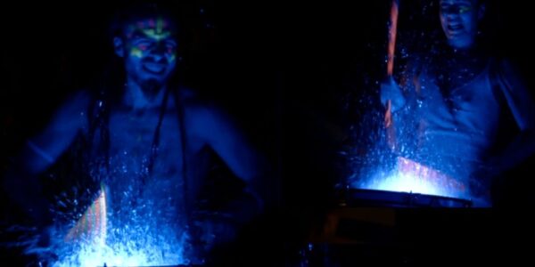 Interactive-Drummer-Show-With-Water
