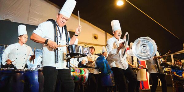 Recycled-Drumming-Show-Chef-Theme