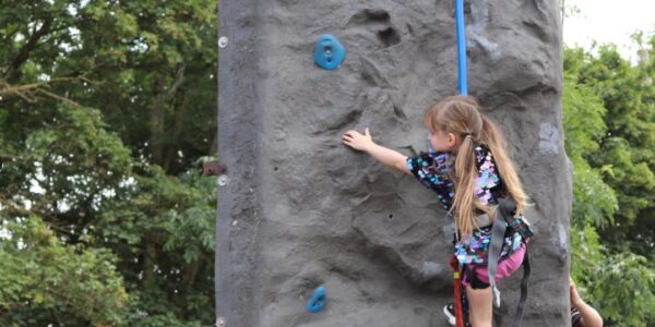 Mobile rock climbing is great fun for all the family