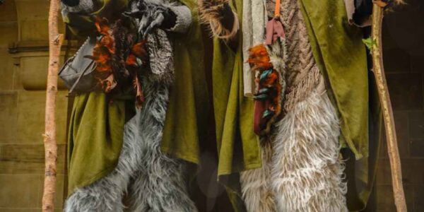 Faun-Stilt-Walkers
