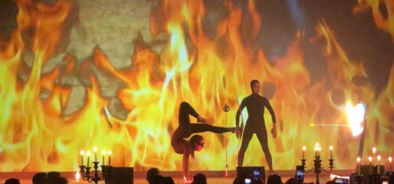 Fire-Bow-And-Arrow-Stage-Show