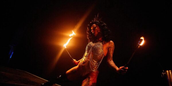 Flames-And-Sword-Swallower-Act