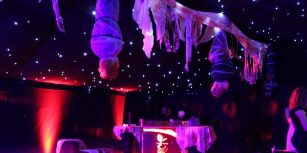 Murder on the dance floor? Elevate your event with Halloween theming to immerse guests.