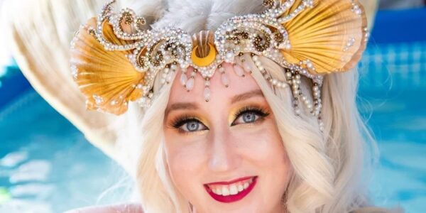 Close-Up-Of-Mermaid-Performer