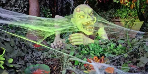Spooky props that are suitable for ages! Our zombie jungle theme is idea for adults and children alike.