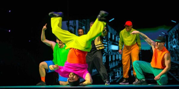Break-Dancing-Artist-At-Launch-Event