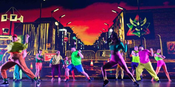 Colourful-Break-Dancers-Performing-At-Event