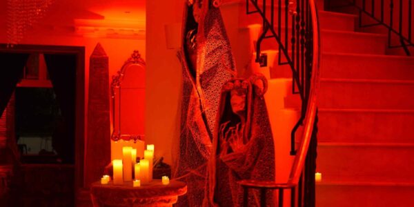 Cult-Awakening-Halloween-Mansion-Party-Spiral-Staircase